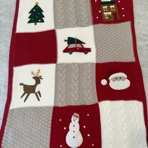 Pottery Barn Heirloom Blanket Christmas